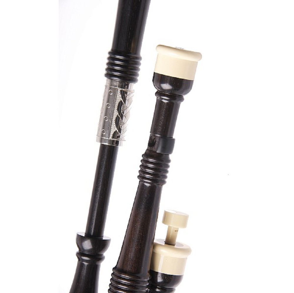 Fred Morrison Key of A/D Mouth-Blown Small Pipes - Plain
