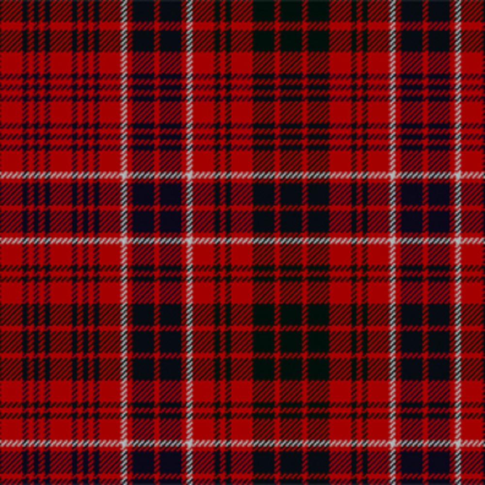 MacRae Red Modern Strathmore Lightweight Stoff