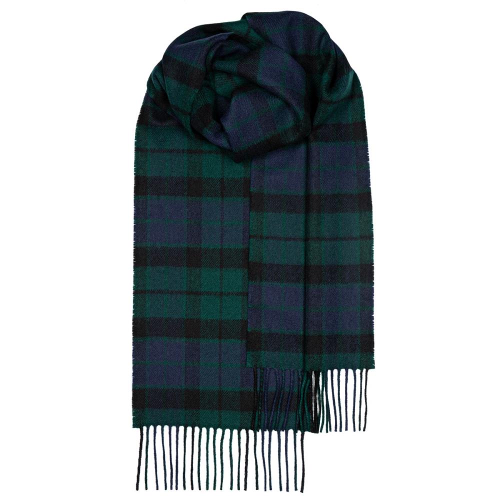 MacKay Modern Lambswool Tartan Scarf