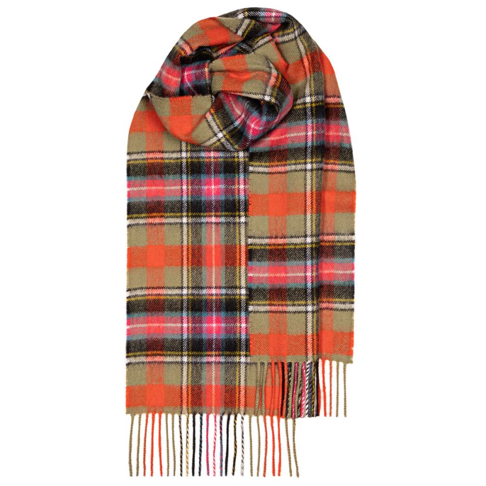 Bruce of Kinnaird Ancient Lambswool Tartan Scarf