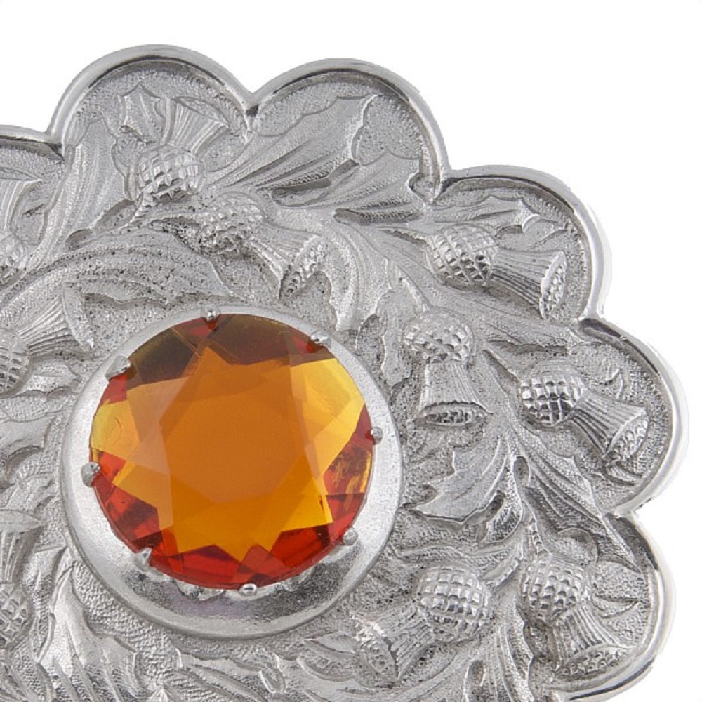 Full Dress Brooch, Topaz