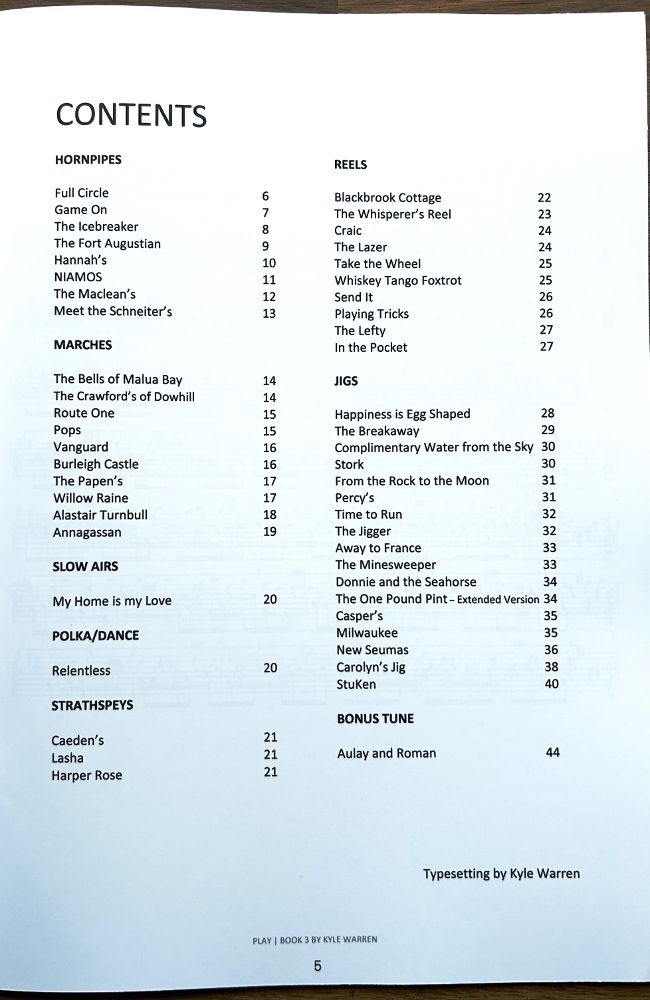 PLAY Book by Kyle Warren