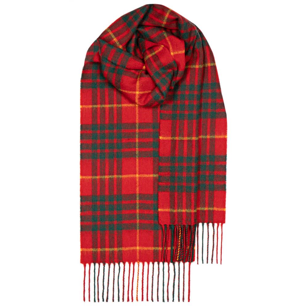Cameron Modern Lambswool Tartan Scarf