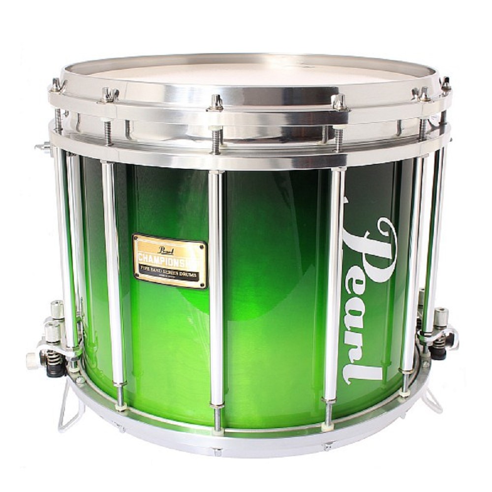 Pearl Medalist FFXPMD1412 Pipe Band Snare Drum, Emerald fade148