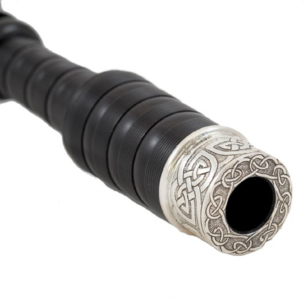 McCallum AB6-Half Sterling Silver Blackwood Bagpipe