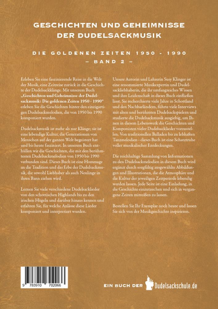 Geschichten und Geheimnisse der Dudelsackmusik - Band 2 - Die goldenen Zeiten 1950 bis 1990