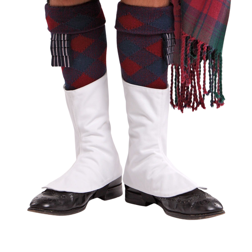 Spats - white