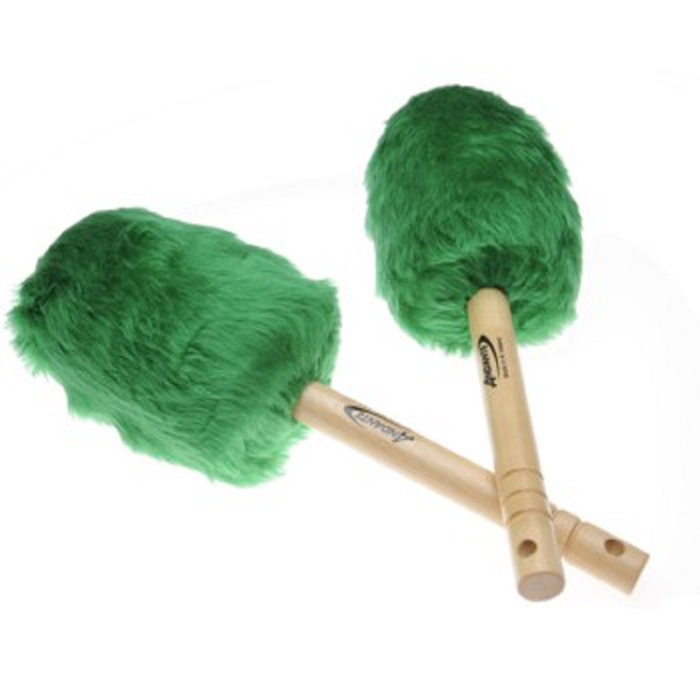 Andante Bass Mallets. Green
