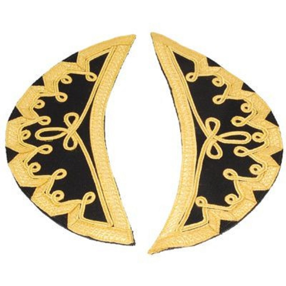 Shoulder Shells for GP1 Black/Gold