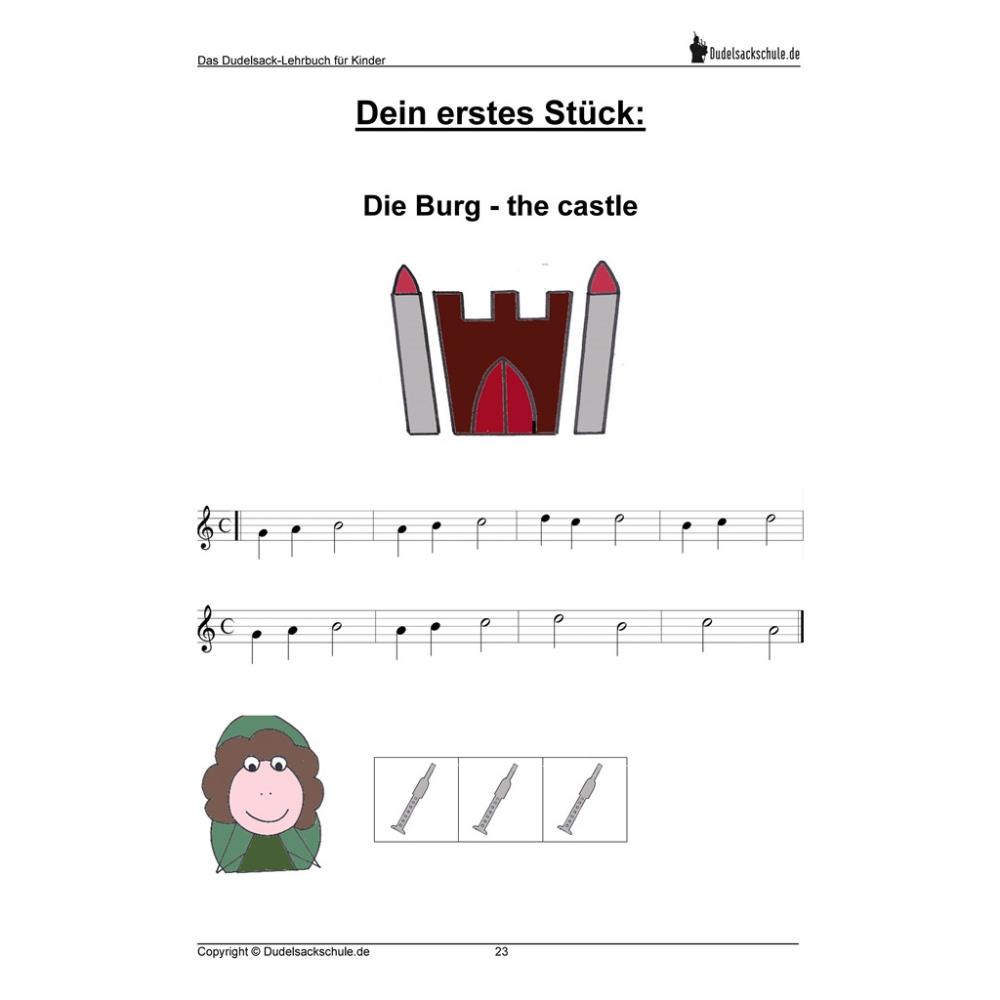 Das Dudelsack Lehrbuch für Kinder (German)
