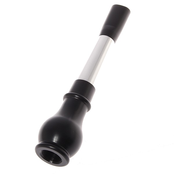 Embout de sutell MP. 5“ (12.7 cm). Noir.  Plain - Ovale