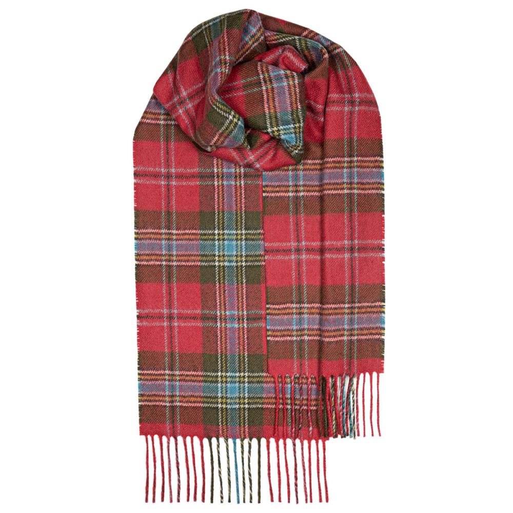 MacLean of Duart Weathered Lambswool Tartan Scarf