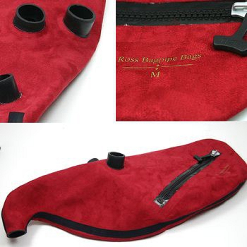 Ross Suede Zipper Bag