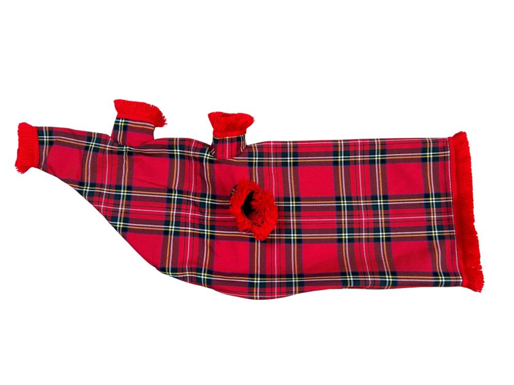 CLAN Tartan Bagpipe Cover, Polyviscose
