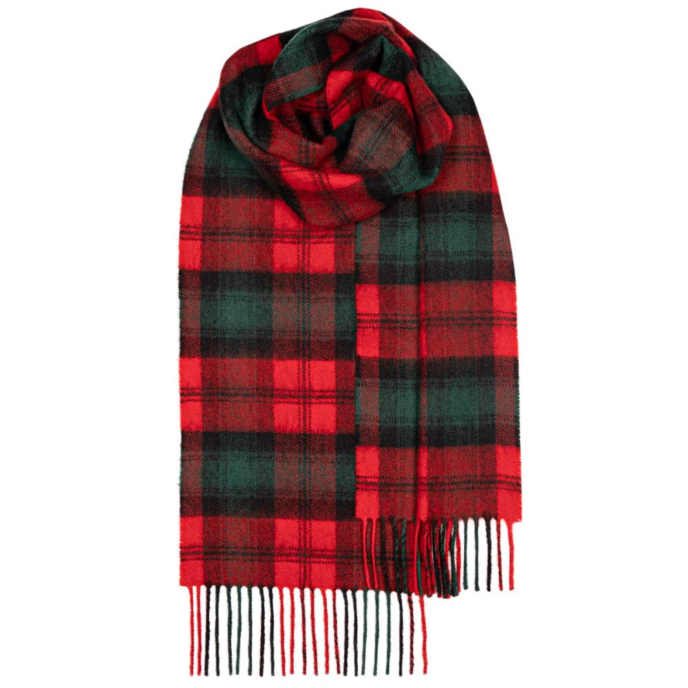 Kerr Modern Lambswool Tartan Scarf