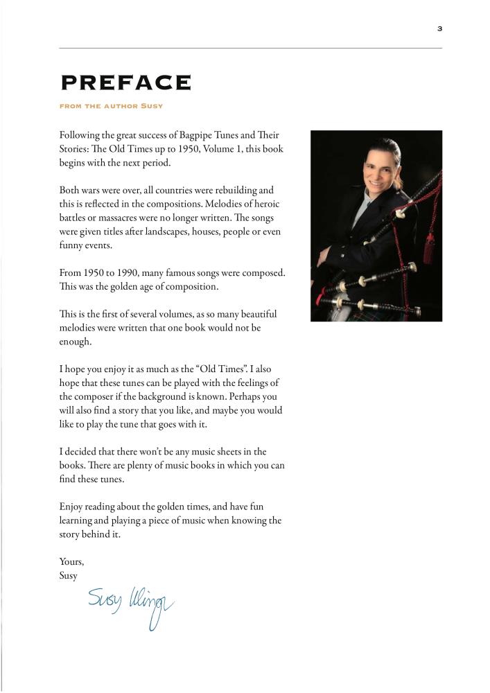 Bagpipe Tunes and Their Stories - Vol. 2 - Golden Times 1950 - 1990