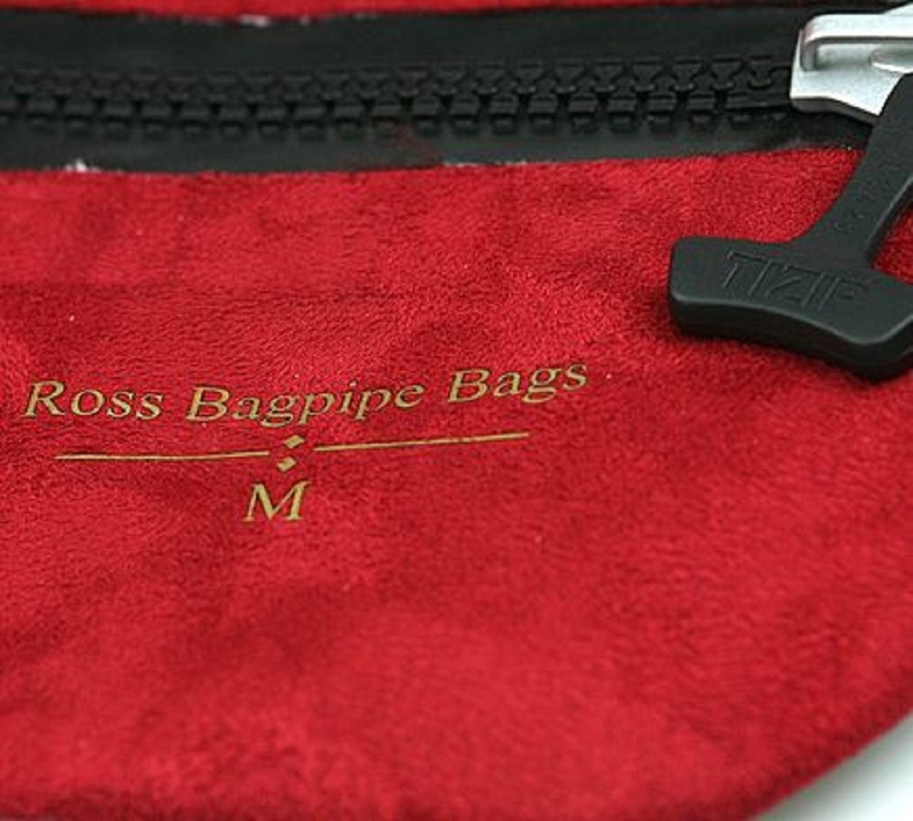 Ross Suede Zipper Bag - Large