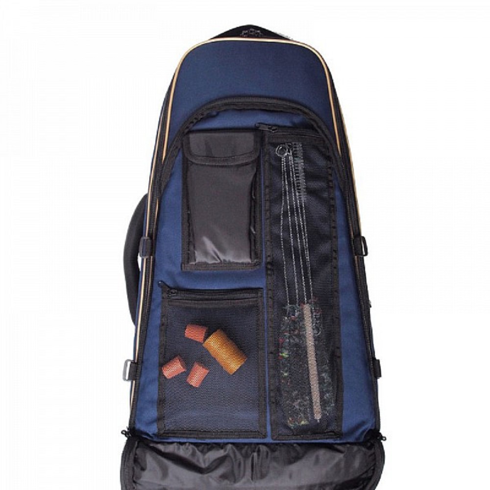 RG Hardie Piper Deluxe Bagpipe Case, blue