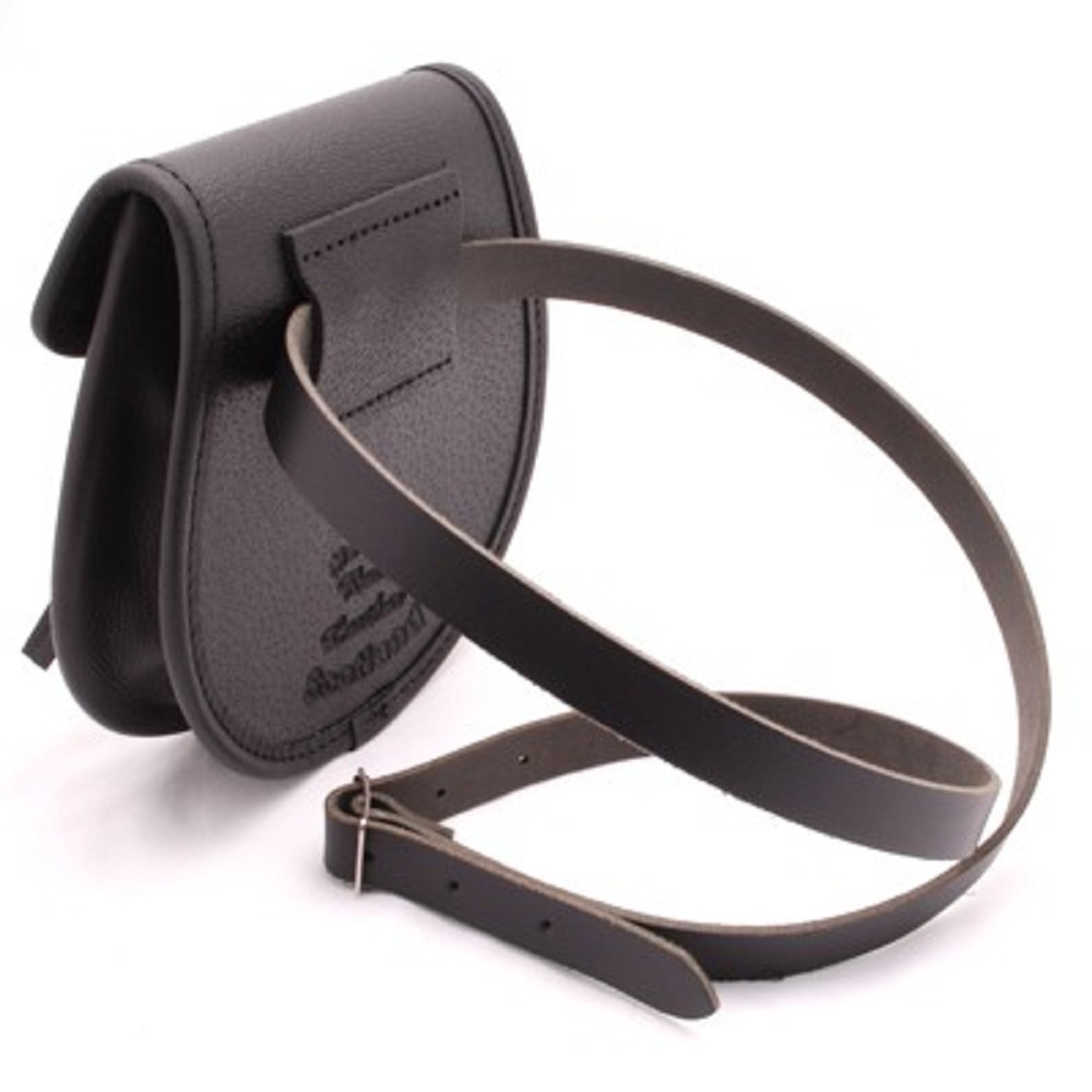 Sporran strap, leather, without chain - Medium