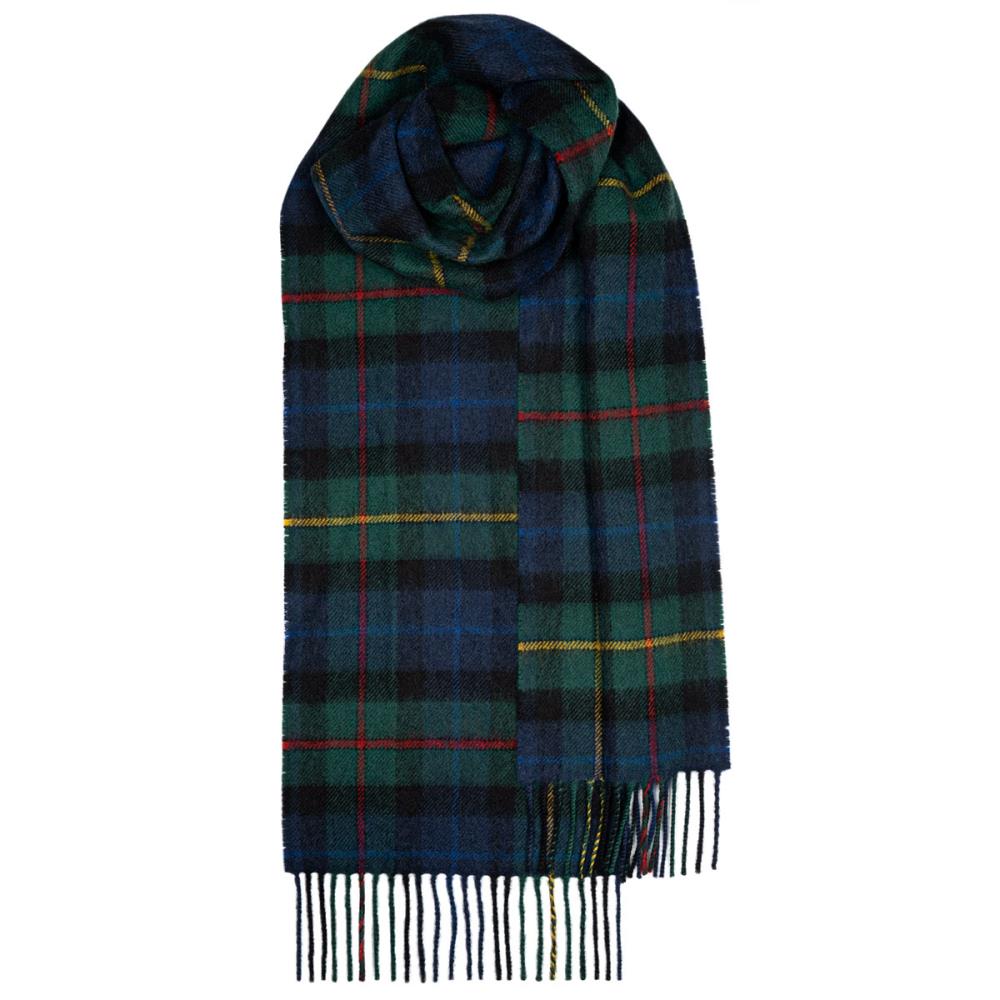 Smith modern Lambswool Tartan Scarf