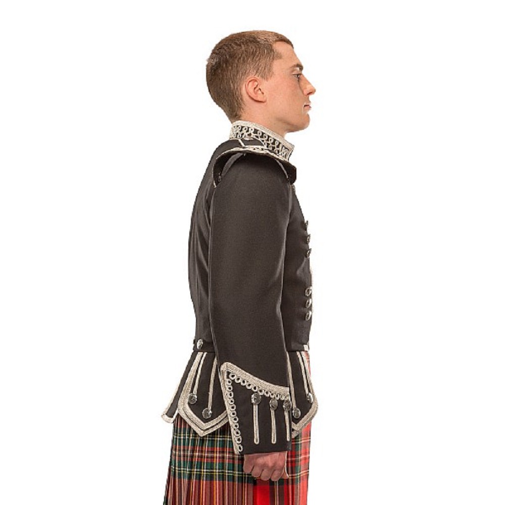 GP1 Guards Doublet Black/Silver - UK 40 L (EU 50 long)