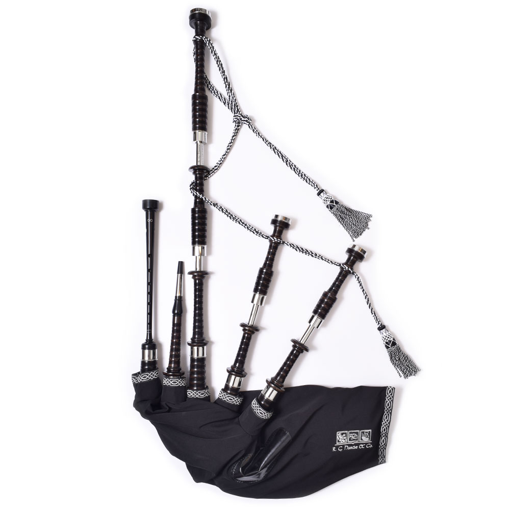 R.G. Hardie RGH04AB Blackwood Bagpipe