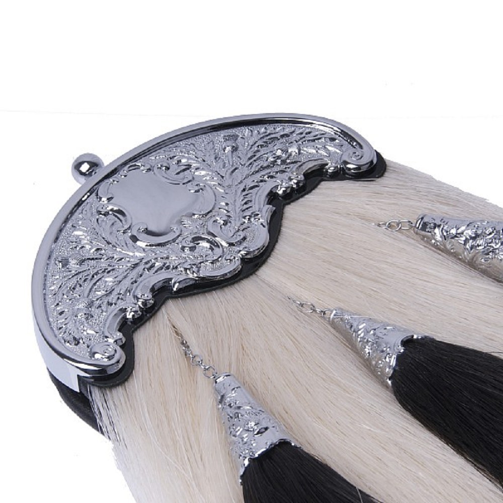 Sporran Crin de Cheval KMLHPB, 3 Tassels