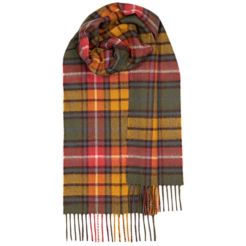 Buchanan Antique Lambswool Tartan Scarf