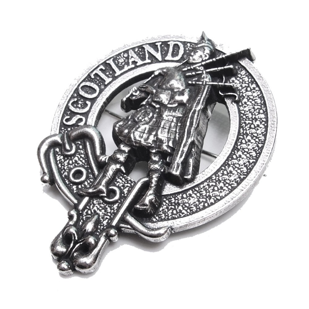 Gaelic Piper Cap Badge