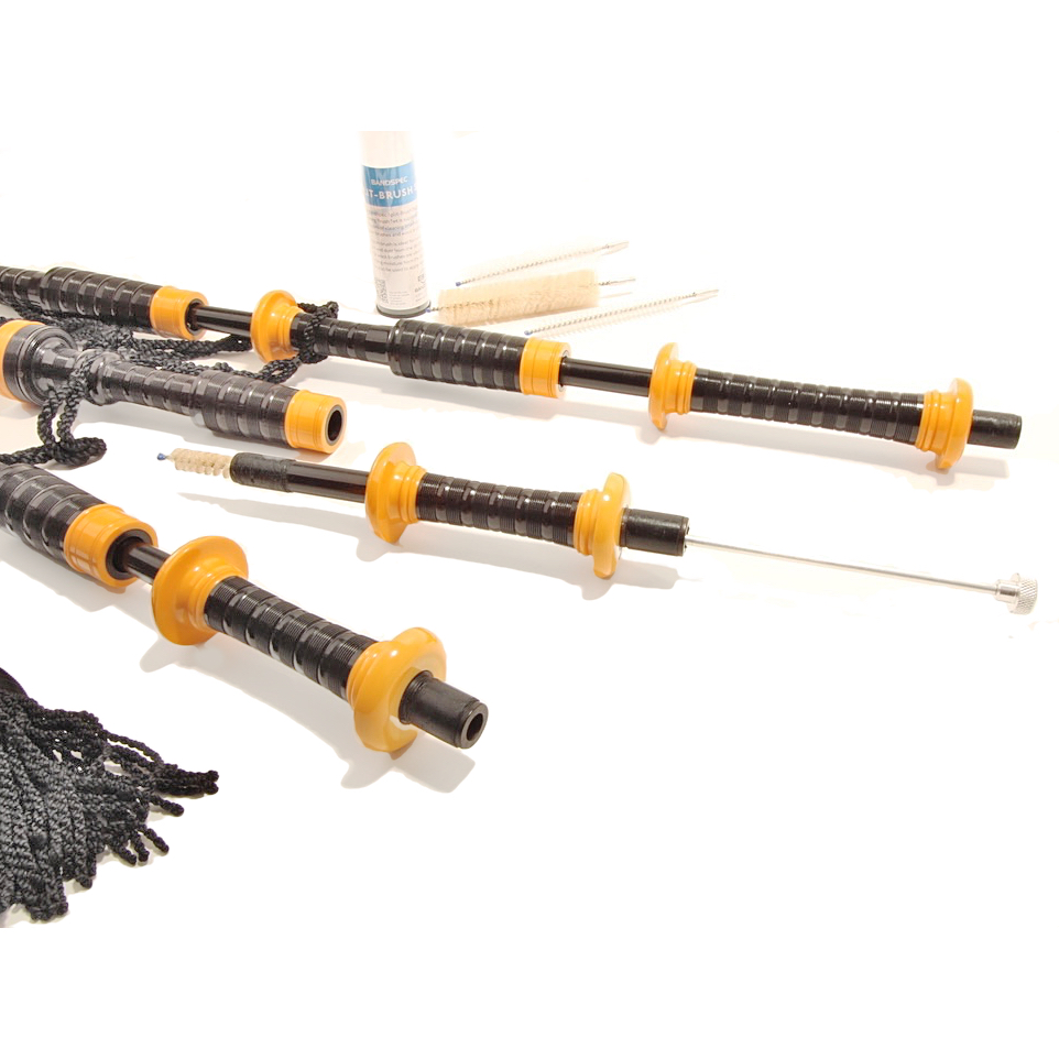 Split-Brush Bagpipe Cleaning Brushes