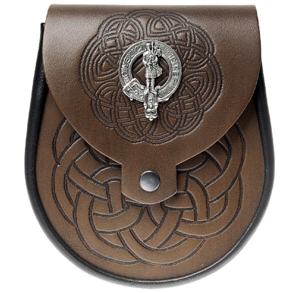 Leather Sporran Generic, Brown