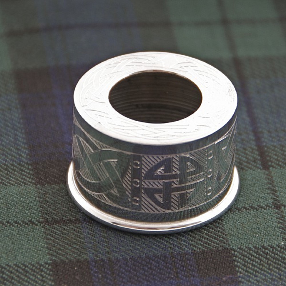 McCallum Alloy Bass Drone Ferrule with engraving -