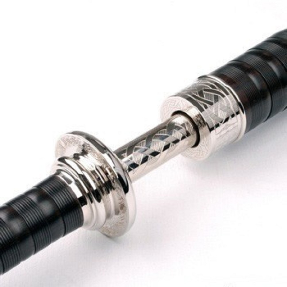 McCallum Full Alloy Engraved Blackwood Bagpipe
