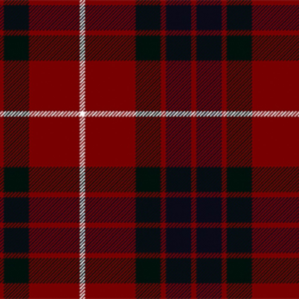 Fraser Red Modern Strathmore Lightweight Stoff