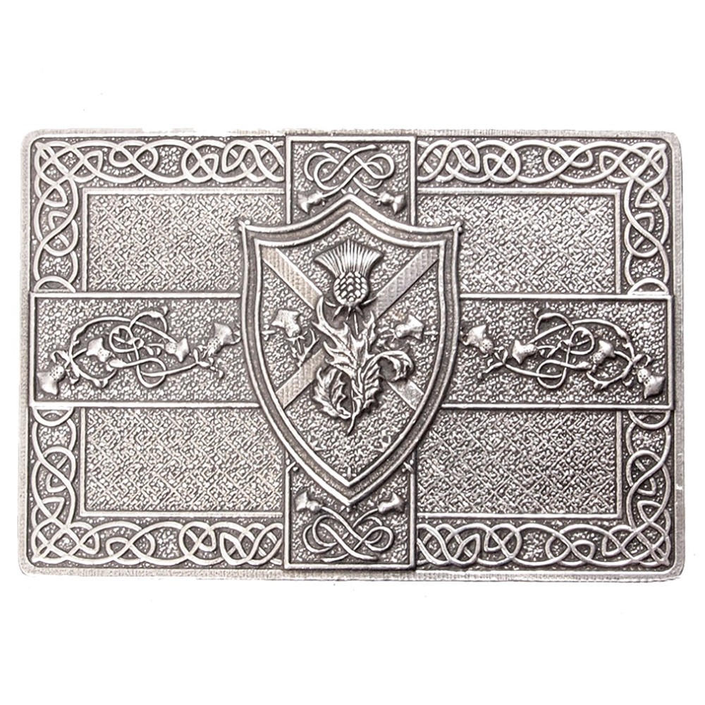 Saltire Shield Gürtelschnalle