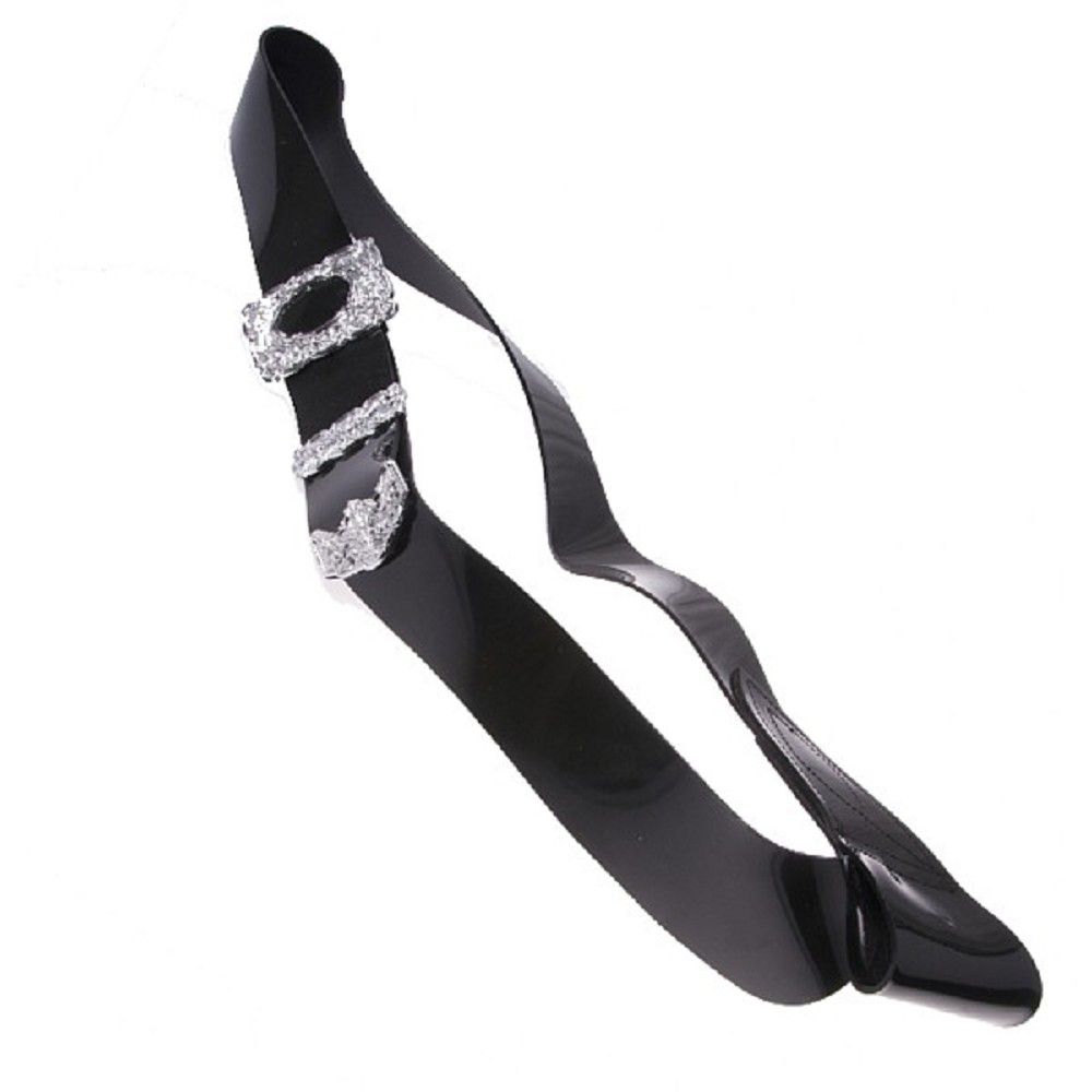 Crossbelt, Piper, PVC, black - Small