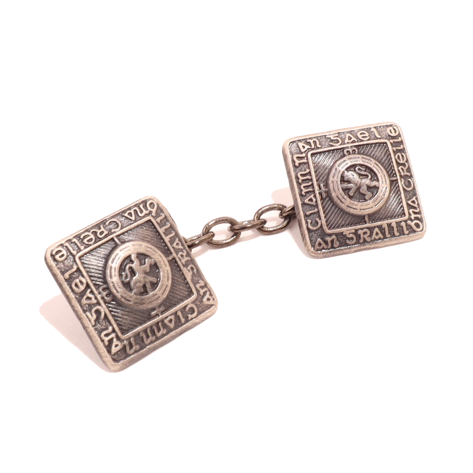 Button Chain Link for Argyll Jacket, ANTIQUE