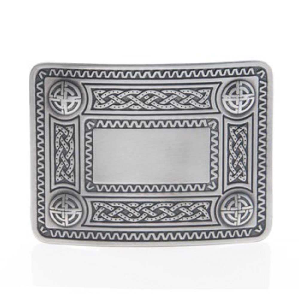 Antique Celtic Knot Belt Buckle