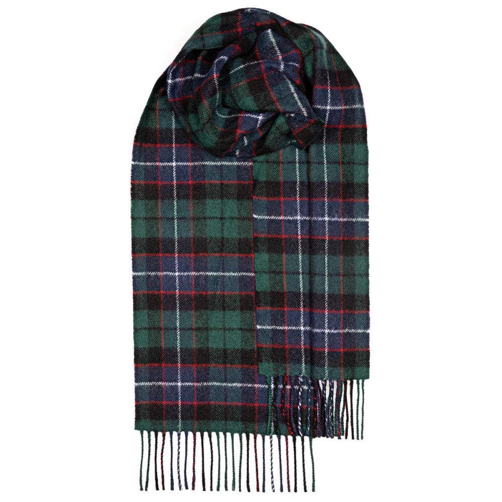Russell Modern Lambswool Tartan Scarf