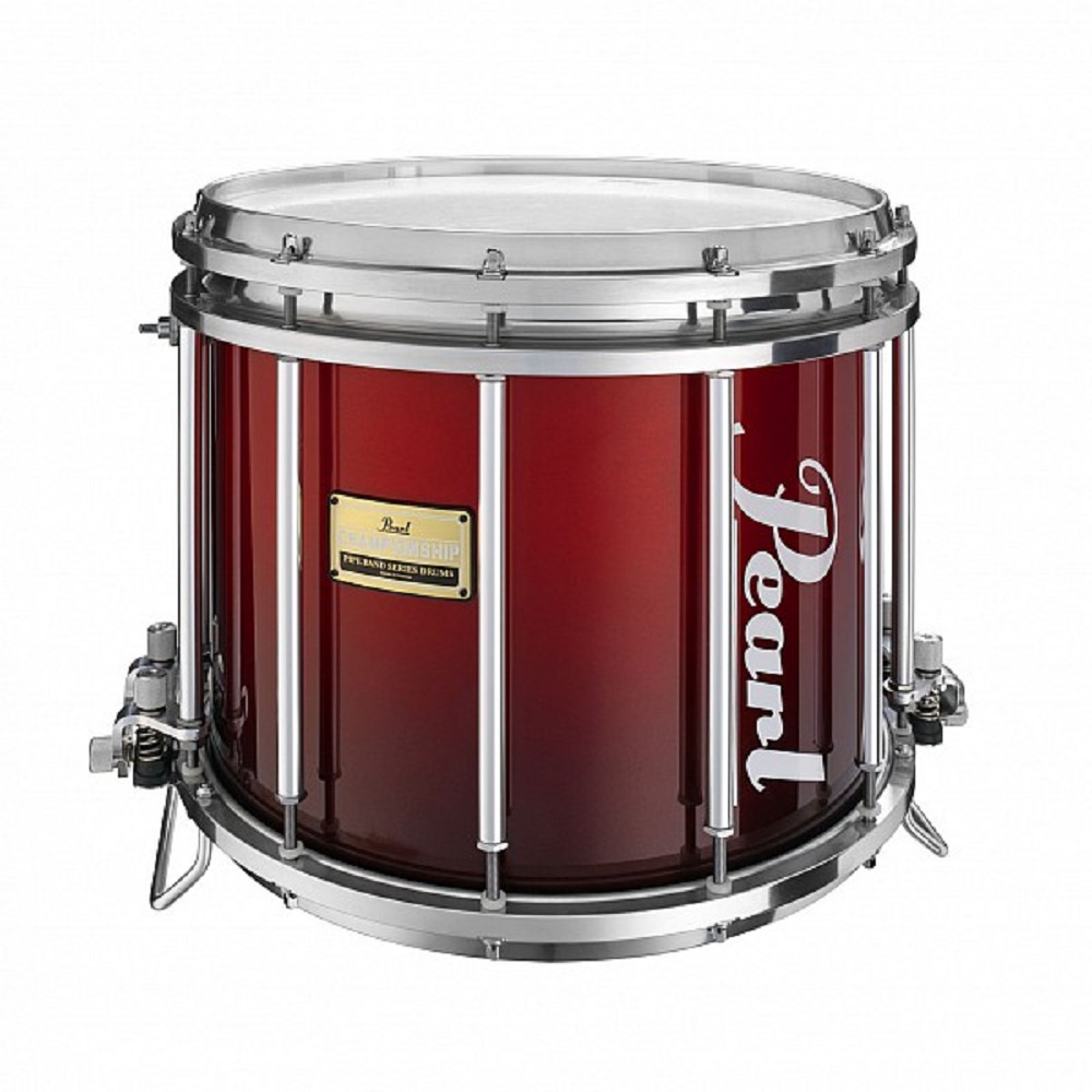Pearl Medalist FFXPMD1412 Pipe Band Snare Drum, Scarlet Fade - 155