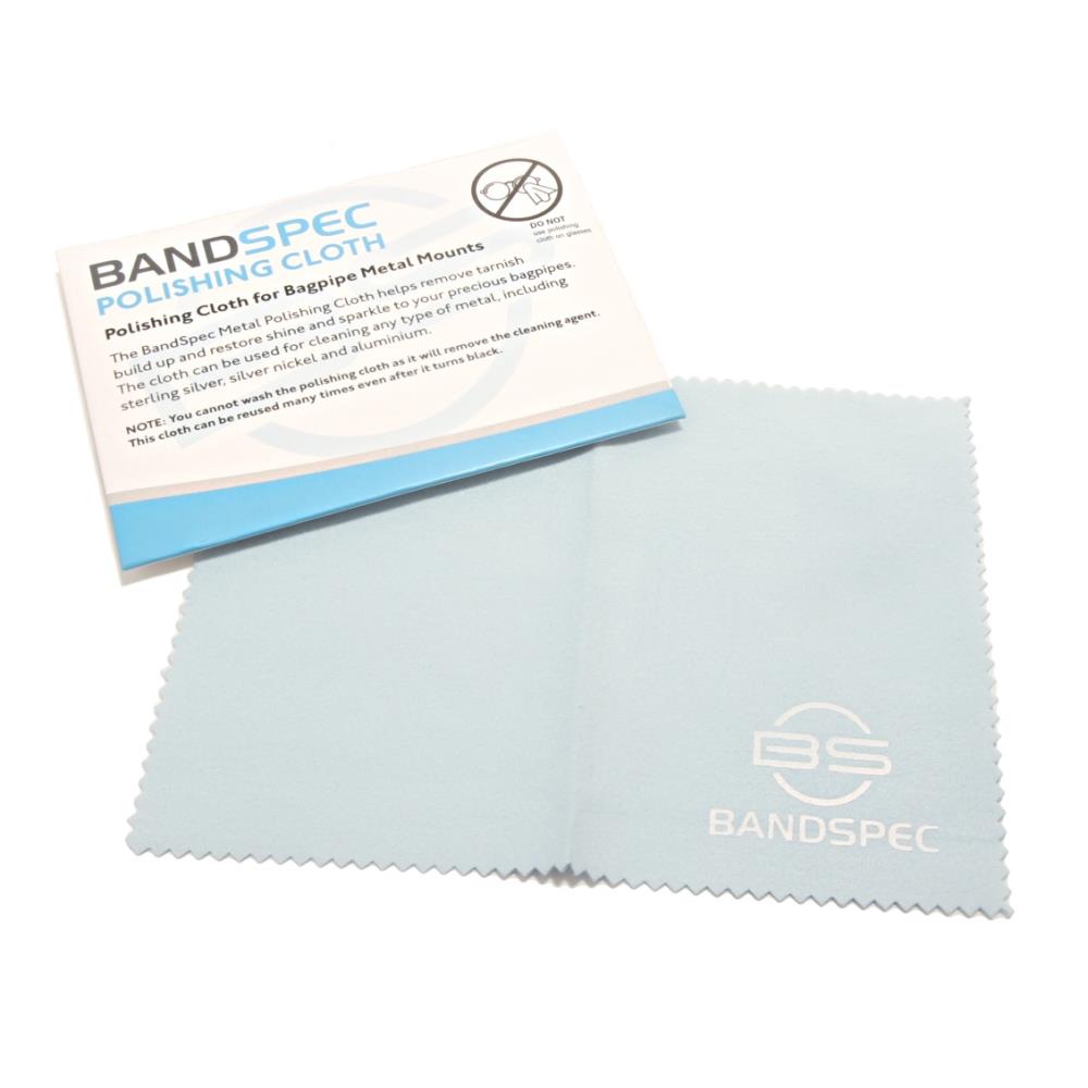 BandSpec Bagpipe Metal Polish Cloth