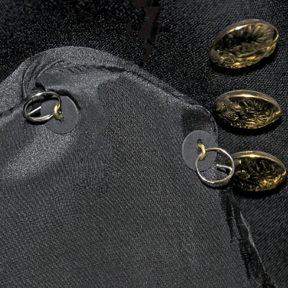 O-Ring und Klammer für Knöpfe