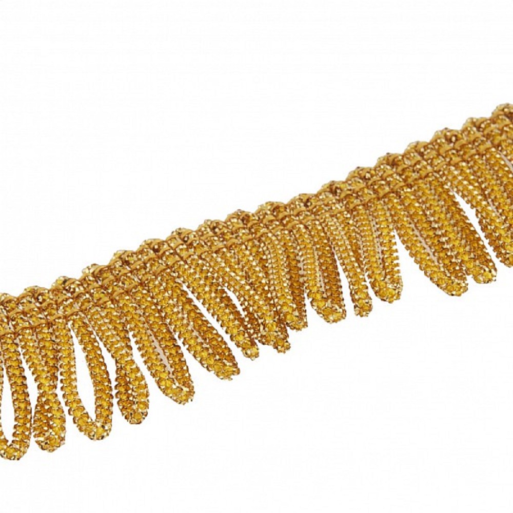 Lurex Fringing, gold