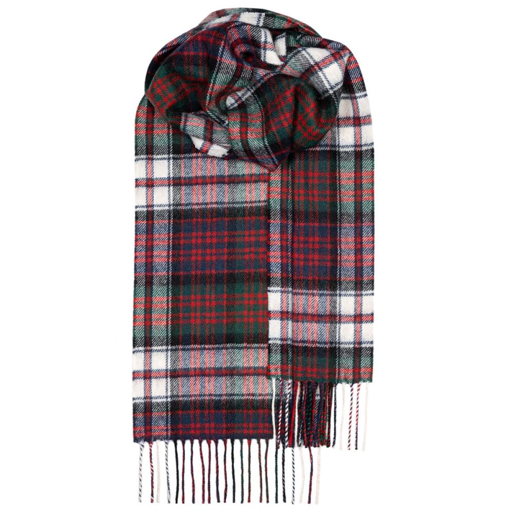 Macdonald Dress Modern Lambswool Tartan Scarf