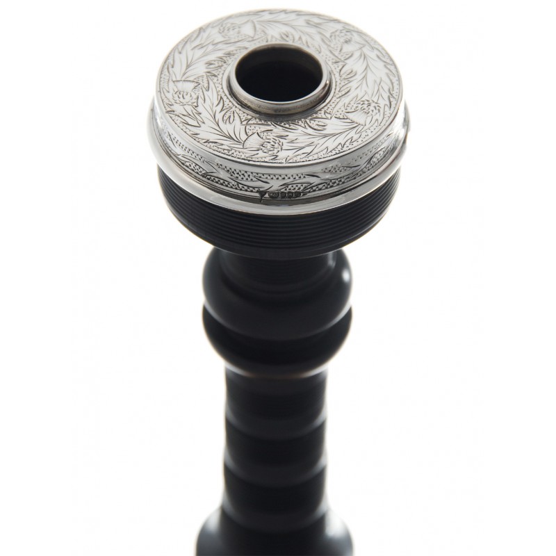 Peter Henderson PH06H Silver Blackwood Bagpipes