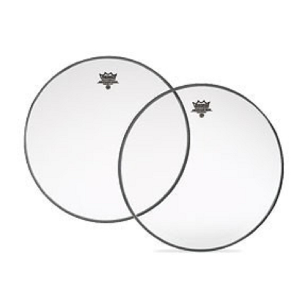 14" Remo Ambassador Clear Bottom Tenor Head