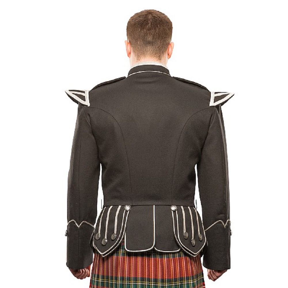 MD1 Military Doublet Black/Silver - UK 36 R (EU 46 standard)