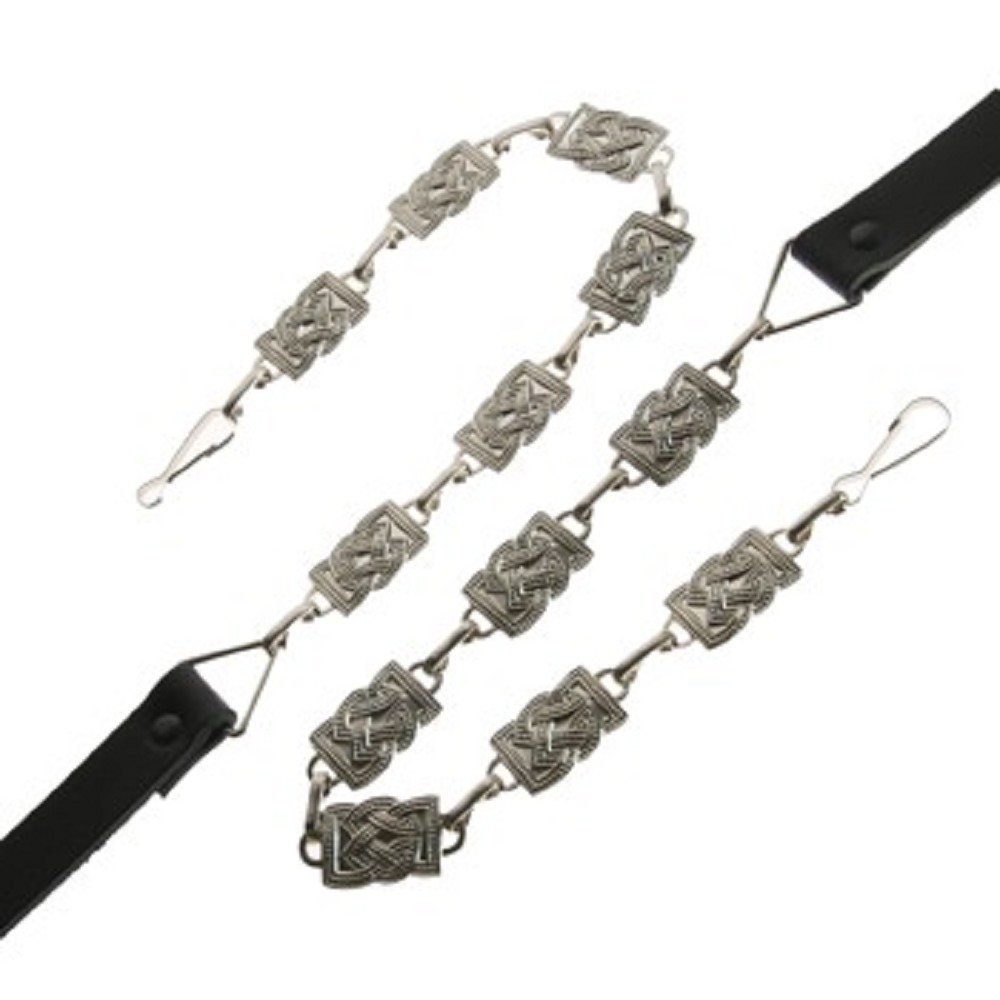 Fancy Celtic Square Sporran Strap