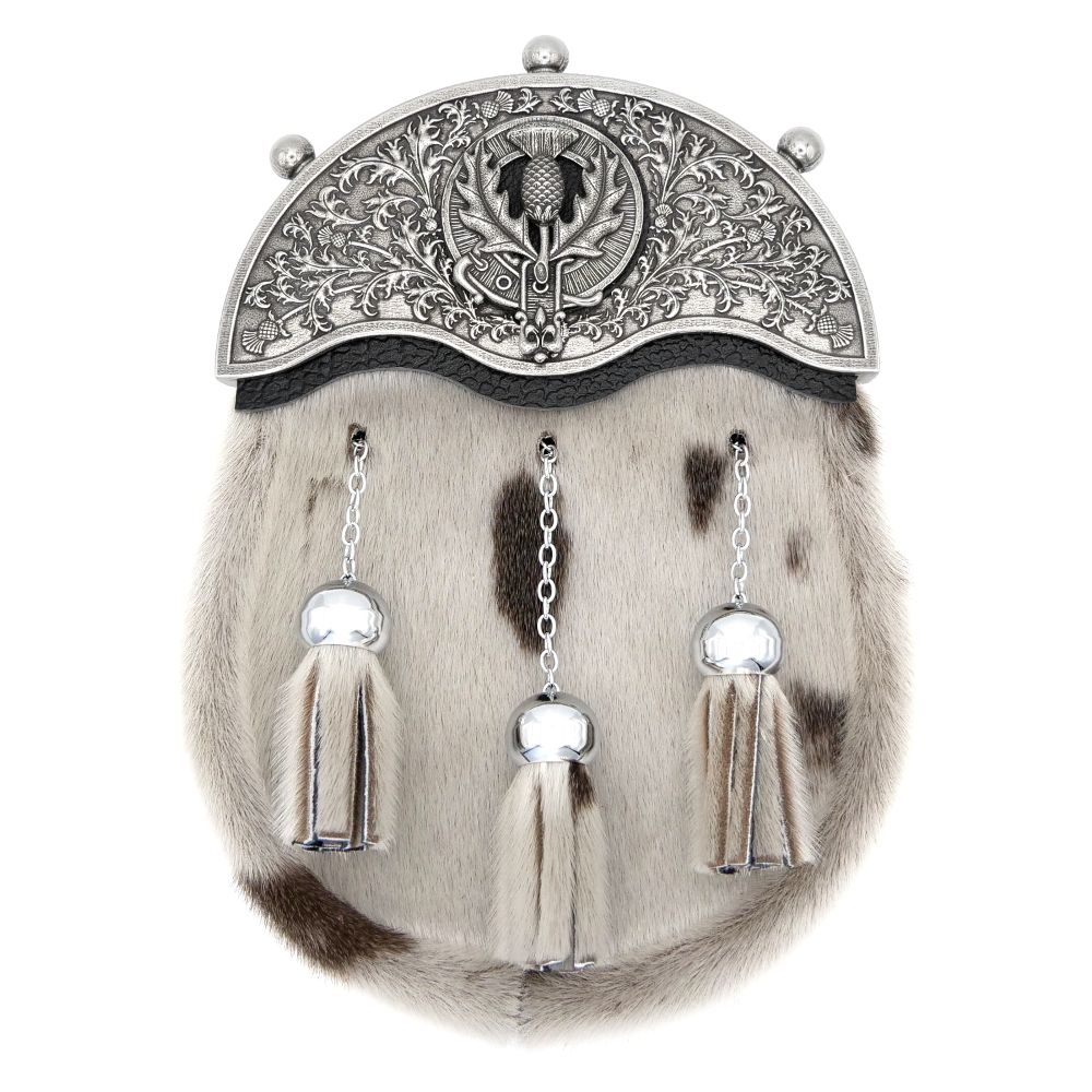 Caledonia Clan Crest Dress Sporran