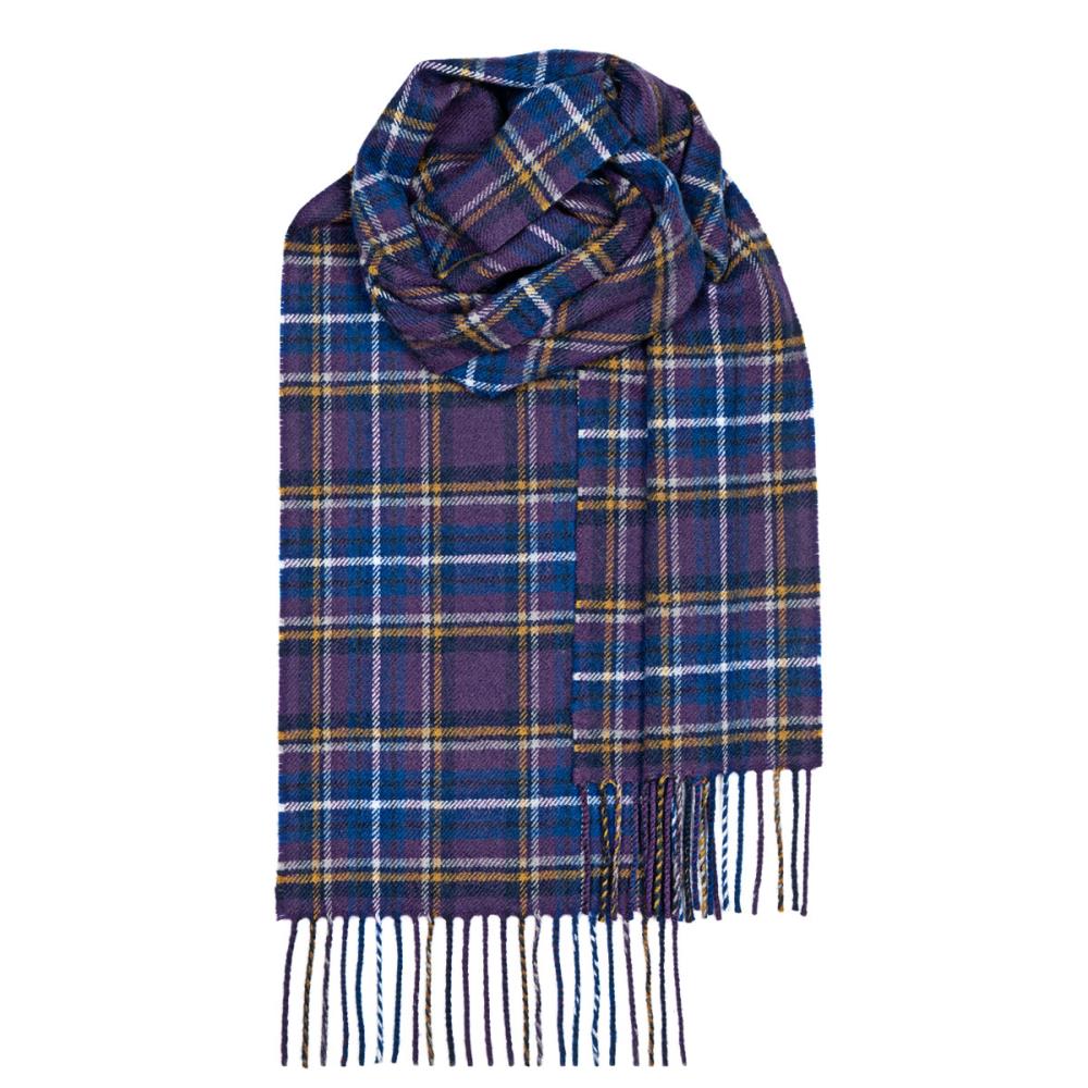 Holyrood Diamond Jubilee Lambswool Tartan Scarf